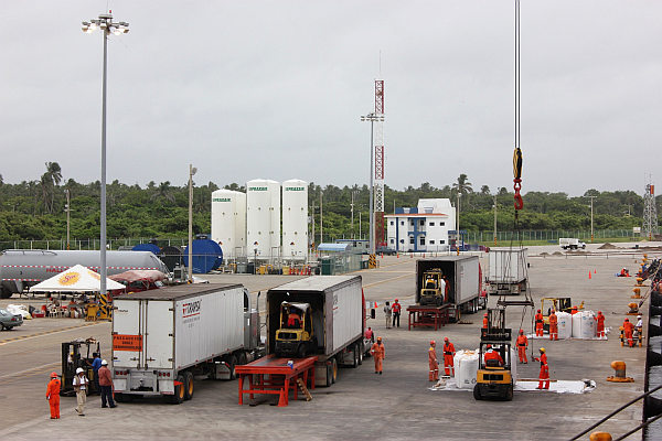 Impulso a las cargas de granel mineral y agrícola, una de las prioridades del Puerto Dos Bocas