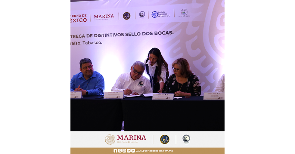 ASIPONA DOS BOCAS llevó a cabo la primera entrega del sello DOS BOCAS en 2024