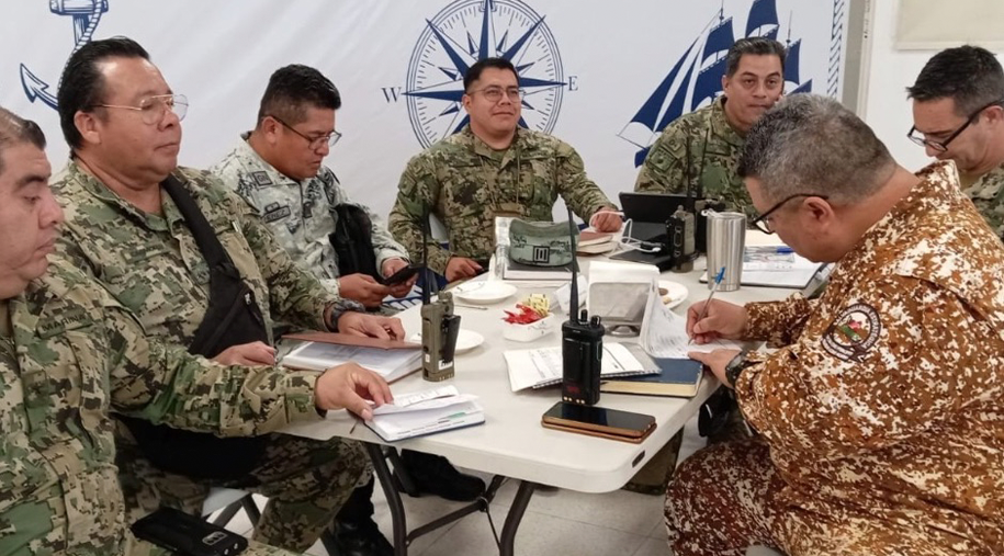 Banderazo de arranque de la operación salvavidas